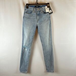 Hudson Jeans Barbara High-Rise Super Skinny Ankle Jeans- Baby Face- Size 25 NWT